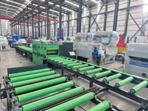 High Efficiency Twin Shaft Multi Blade Saw for Large Timber Processing