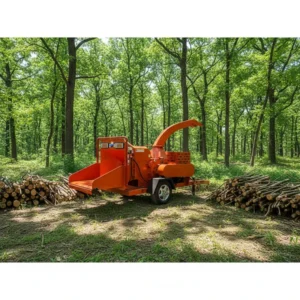 High Efficiency Wood Crusher Machine Mobile Wood Chipper Wood Chipper Machine Branch Crusher