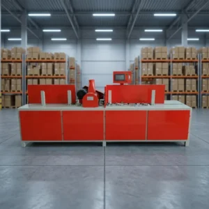 High Efficiency Woodworking Edge Trimming Chamfering Sanding Machine 4kW High Rigidity