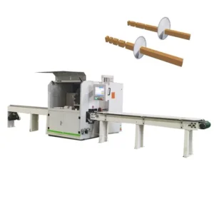 High Efficient Full Automatic Optimized Cross Cutting Saw Wood Timber Cut off Saw with Defect Cutting Mode