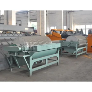 High Field Tire Recycling Roller Drum Permanent Tantalite Disc Three Roller Iron Ore Metal Belt Magnetic Separator