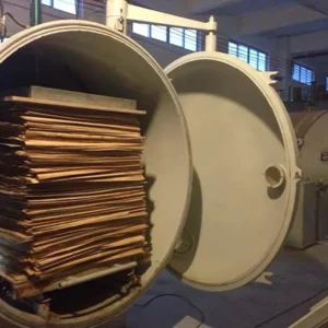 High Frequency Vacuum Wood Veneer Dryer RF Wood Drying Kiln Machine for Wood Mill