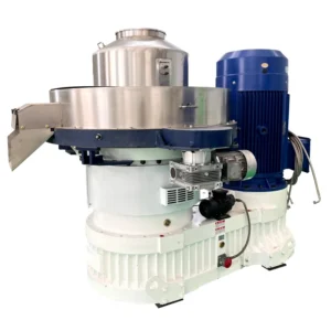 High Hay Grain Poultry Pellet Press Machine 132kw Motor 380V 1500 2000kg h Output Pellet Diameter 8 10mm 3000kg Weight 1 Year