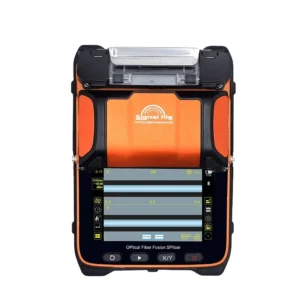 High Performance Ai 9 Fusion Splicing Machine with 8 in 1 Stripper 6 Motors High Capacity Trunk Cable Splicing FTTH Networks