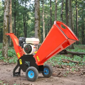 High Performance Ce Approved Wood Crusher 15 Hp Hydraulic China Good Garden Mobile Diesel Wood Chipper Machine