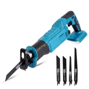 High Performance Industrial Adjustable Speed Electric Brushless Motor 590W 3800 RPM Reciprocating Saw for Wood and Metal Cutting