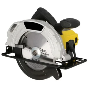 High Power 1200W 185mm Circular Saw Machine with Steel Base Spindle Lock