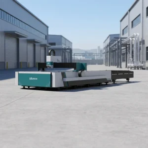 High Power 12kw Fiber Laser Machine LX3015HC Exchange Platform Laser Cutting Machine