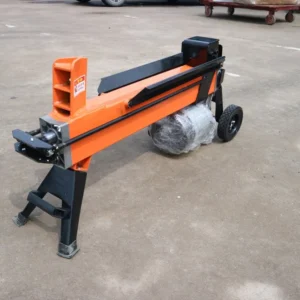 High Power Electric Hydraulic Log Splitter Fast Wood Cutting Machine for Forestry Construction