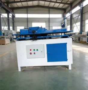 High Precision 11KW Motor Wood Pallet and Square Wood Grooving Machine with Alloy Cutter Head