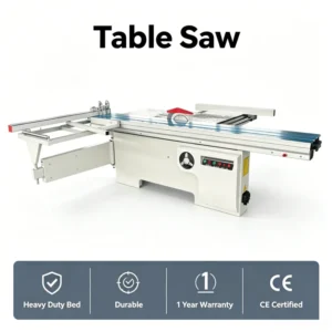 High Precision 45 90 Degrees Wood Cutting Machine Woodworking Sliding Table Saw