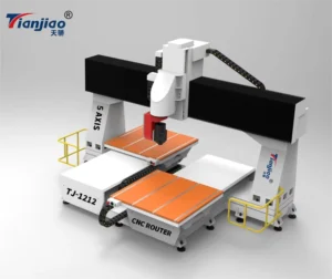 High Precision 5 Axis CNC Desktop Engraving Machine Small 3D Rotary Carving Equipment for Portrait Models PLC