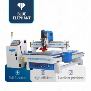 C and C Wood 1325 3 Axis Automatic Wood Carving Machine with Linear Tool Changer