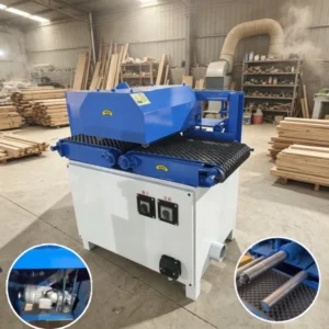 High Precision Automatic Rip Multi Blade Circular Wood Saw Machines Multi Blade Wood Board Slicer for Furniture Production