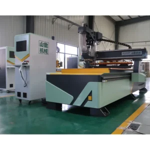 High Precision CNC Router Beam Panel Saw with ATC Spindle for Woodworking and Computer Panel Cutting