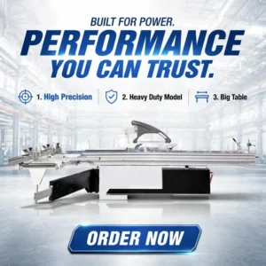 High Precision Heavy Duty Model Electrical Lifting Tilting Wood Sawing Machine Panel Saw for Wood Cutting