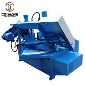 High Precision Hydraulic Driven Swivel Horizontal Rotary Band Saw Machine GHZ4230 for Metal Angle Cutting