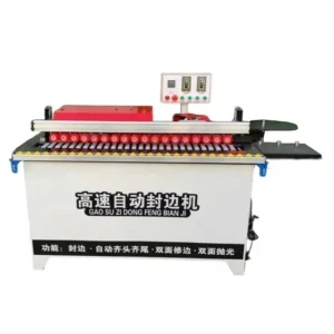 High Precision Manual Used Pre Milling Multifunction Woodworking Edge Banding Machine with Engine Gear Motor Pump Bearing PLC