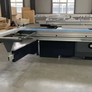 High Precision Sliding Table Saw with Scoring Blade No Chipping Woodworking Furniture Panel Cutting Machine