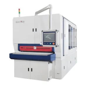 High Precision Wood Sanding Machine with High Rigidity 1350mm Working Width Electromagnetic Sanding Pad Pump Bearing PLC