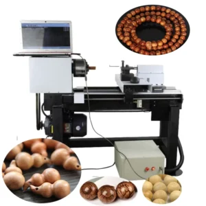 High Precision Wooden Crafts Carving Machine Automatic Buddhist Bead Machine CNC Buddha Bead Drilling and Moulding Machine