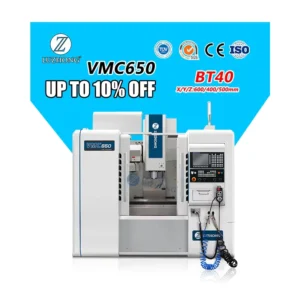 High Quality Cnc Machining Center VMC650 Cnc 5 Axis Machining Center With Fanuc Turning Machine With Linear Guideway