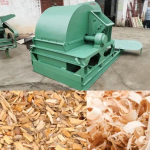 High Quality Customized 220V Diesel Electric Motor Mini Wood Chipper 1-4TPH Capacity 1200mm Max Diameter Wood Crusher