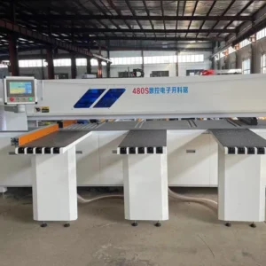 High Quality Horizontal Style CNC Electronic Panel Saw Wood Machine