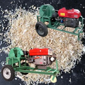High Quality Wood Chip Crusher Machine Wood Crusher Pulverizer Wood Grinder Straw Corn Cobs Poultry Feed Hammer Mill Crusher