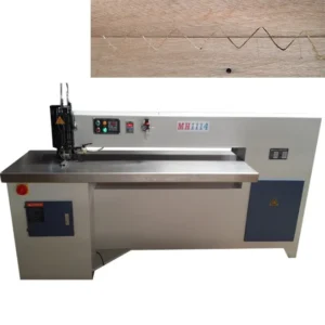 High Speed 1300mm Veneer Splicer with Paper Tape Stitching for Continuous Composing