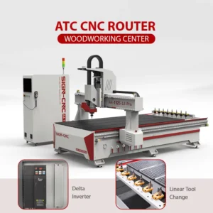 High Speed 3 Axis ATC CNC Router Machine for Wood Cutting 3D Engraving Machine
