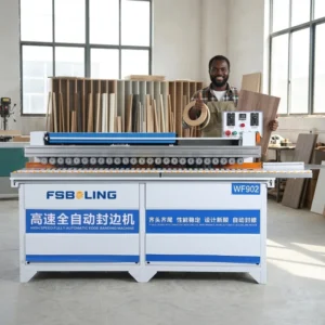 High Speed Automatic Edge Banding Machine for MDF Pre Milling and Furniture Trimming with Buffing Function