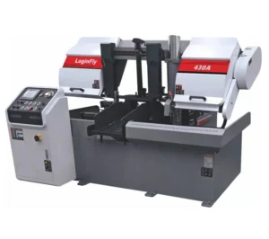High Speed CNC Metal Cutting Band Saw Machine Automatic Cutting Running Speed Adjustment Hydraulic Manual Saw Blade New Motor