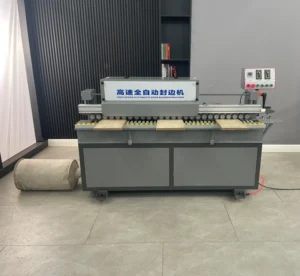 High Speed Fully Automatic Polishing Edge Scraping and Vacuuming Edge Banding Machine