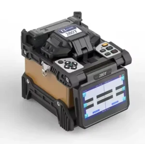 High Speed KL 280T Fusion Splicer with 3 in 1 Fiber Holder 4 Motor Touch Screen Fast Splicing 8s Splice Auto Heat