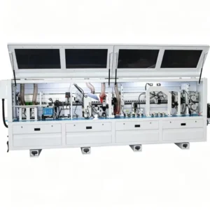 High Speed Pre milling Edgebander Easy to Operate Corner rounding Edge Banding Machine with Cleaning Function