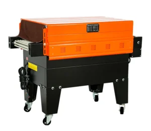 High Speed Semi Automatic POF PVC Plastic Film Heat Tunnel Jet Shrink Wrapping Packaging Machine for Big Box