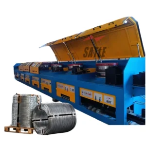 High Speed Steel Wire Drawing Machine for 6.5mm Wire Rod Nail Making Wire Production Line