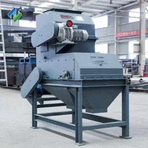 High Strength Permanent Roll Ferrous Magnetic Separator Dry Type Automatic Iron Separator for Mining Chemical Food ISO Certified