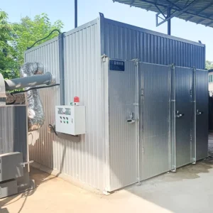 High efficiency Energy Efficient Rapid Wood Chip Veneer Dryer Drying Equipment SUS304 Material 380V Large scale Wood Processing