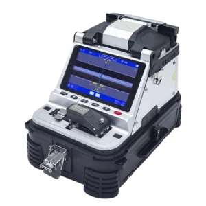 High precision Fiber Fusion Splicer AI 20 RJ45 FTTH Core Cladding Alignment 6 Motors 6s Splicing Time