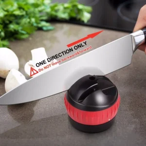 High quality Universal Red Round Pro Suction Pad Knife Sharpener Afiladorr De Cuchill De Cocin