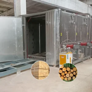 Highly Efficient Wood Drying Equipment with Long Service Life 80kW Power for Rapid Drying of Commercial Furniture