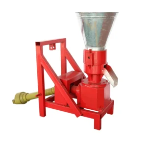 Home Use Small Pine Straw Grass Stalk Husk Sawdust Pellets Making Machine PTO Tractor Driven Wood Pellet Mill Outdoor Use