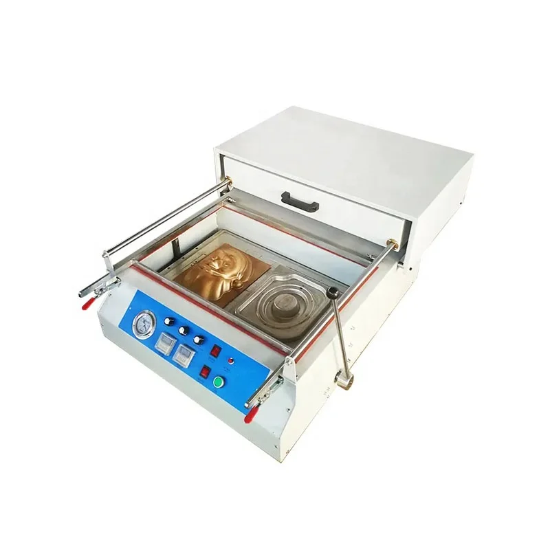 Home Use Small Plastic Sheet Vacuum Blister Machine Vacuum Thermoforming Machine for Prop Making