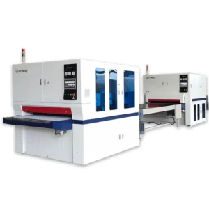 Horizontal 1300mm Wide Belt Sander Calibrating Top Sanding Machine for Wood Furniture Factory Cabinet Door Manufacturer 210mm 55