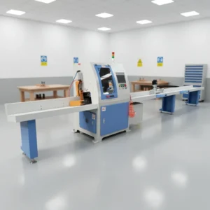 Horizontal Automatic Push Feed Cross Cut Saw for Furniture Production High Precision Cuts High Efficiency