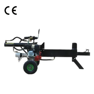 Horizontal Chopper Machine 45 Ton with Lift Firewood Tree Harvester Wedge Cutter Vertical Hydraulic Valve for Log Splitter