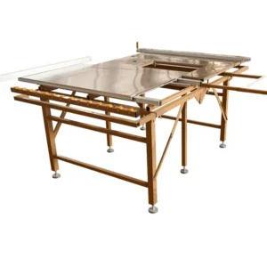 Horizontal Circular Saw Machine Sliding Table Panel Saw 2600W Motor Precision Wood Cutting Bevel 0-45