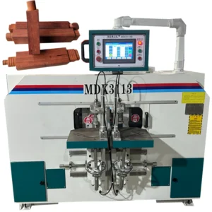 Horizontal Double End Spindle Tenoner CNC Dovetail Mortising Machine with Engine & Motor 7KW Power for Woodworking